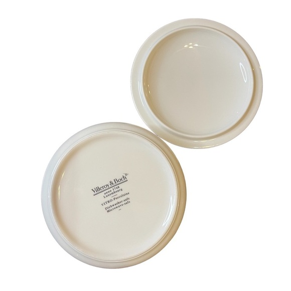 VTG Villeroy And Boch Porcelaine LaPlau Trinket Candy Dish Dancing Bear Village - Picture 5 of 12